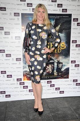 American actress Meredith Ostrom attends the Knights Of The Damned Premiere at the Prince Charles Cinema on Leicester Square in London. AUGUST 2nd 2017  TSTx171725