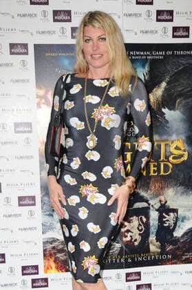 American actress Meredith Ostrom attends the Knights Of The Damned Premiere at the Prince Charles Cinema on Leicester Square in London. AUGUST 2nd 2017  TSTx171725
