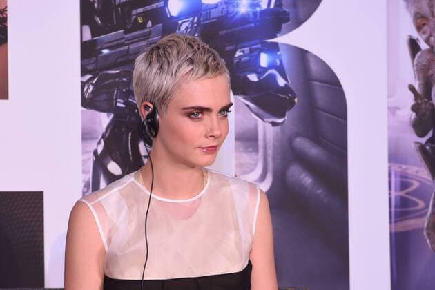 August 2, 2017 - Mexico City, Mexico - Actress Cara Delevingne attends at film press conference to promote Valerian and the City of a Thousand Planets at St. Regis Hotel on August 02, 2017 in Mexico City, Mexico Mexico City Mexico  - ZUMAn230 20170802_zaa_n230_159 Copyright: xCarlosxTischlerx