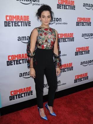 August 3, 2017 - Hollywood, California, U.S. - Jenny Slate attends The Los Angeles Premiere of Amazon Prime Video Comrade Detective held at the Arclight Theater in Hollywood, California on August 3, 2017. 2017 Hollywood U.S. - ZUMAl86_ 20170803_zaf_l86_049 Copyright: xDavexLongendykex