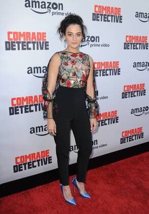 August 3, 2017 - Hollywood, California, U.S. - Jenny Slate attends The Los Angeles Premiere of Amazon Prime Video Comrade Detective held at the Arclight Theater in Hollywood, California on August 3, 2017. 2017 Hollywood U.S. - ZUMAl86_ 20170803_zaf_l86_050 Copyright: xDavexLongendykex