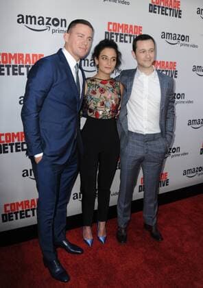 August 3, 2017 - Hollywood, California, U.S. - Channing Tatum, Jenny Slate, Joseph Gordon-Levitt attends The Los Angeles Premiere of Amazon Prime Video Comrade Detective held at the Arclight Theater in Hollywood, California on August 3, 2017. 2017 Hollywood U.S. - ZUMAl86_ 20170803_zaf_l86_061 Copyright: xDavexLongendykex
