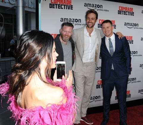 August 3, 2017 - Hollywood, California, U.S. - Jenna DewanTatum, Channing Tatum attends The Los Angeles Premiere of Amazon Prime Video Comrade Detective held at the Arclight Theater in Hollywood, California on August 3, 2017. 2017 Hollywood U.S. - ZUMAl86_ 20170803_zaf_l86_067 Copyright: xDavexLongendykex