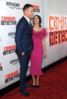 August 3, 2017 - Hollywood, California, U.S. - Channing Tatum, Jenna Dewan Tatum attends The Los Angeles Premiere of Amazon Prime Video Comrade Detective held at the Arclight Theater in Hollywood, California on August 3, 2017. 2017 Hollywood U.S. - ZUMAl86_ 20170803_zaf_l86_074 Copyright: xDavexLongendykex