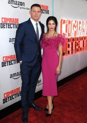 August 3, 2017 - Hollywood, California, U.S. - Channing Tatum, Jenna Dewan Tatum attends The Los Angeles Premiere of Amazon Prime Video Comrade Detective held at the Arclight Theater in Hollywood, California on August 3, 2017. 2017 Hollywood U.S. - ZUMAl86_ 20170803_zaf_l86_078 Copyright: xDavexLongendykex