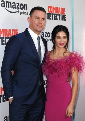 August 3, 2017 - Hollywood, California, U.S. - Channing Tatum, Jenna Dewan Tatum attends The Los Angeles Premiere of Amazon Prime Video Comrade Detective held at the Arclight Theater in Hollywood, California on August 3, 2017. 2017 Hollywood U.S. - ZUMAl86_ 20170803_zaf_l86_096 Copyright: xDavexLongendykex