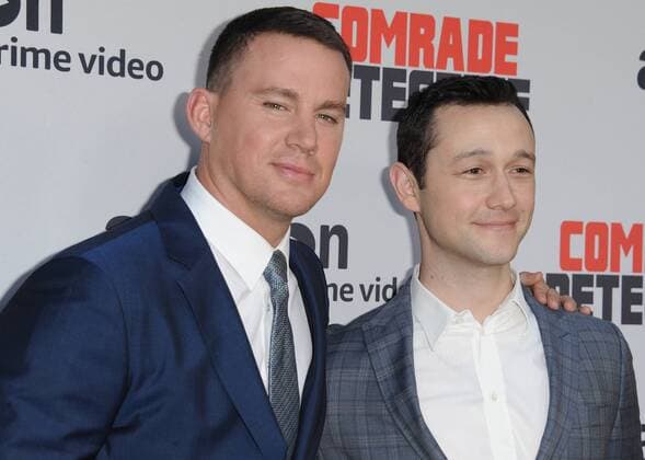August 3, 2017 - Hollywood, California, U.S. - Channing Tatum, Joseph Gordon-Levitt attends The Los Angeles Premiere of Amazon Prime Video Comrade Detective held at the Arclight Theater in Hollywood, California on August 3, 2017. 2017 Hollywood U.S. - ZUMAl86_ 20170803_zaf_l86_062 Copyright: xDavexLongendykex