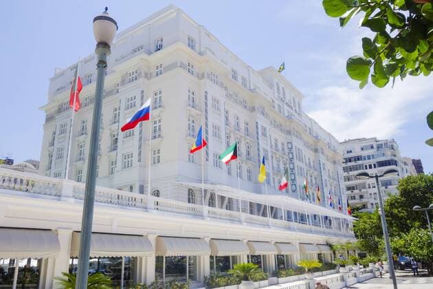 Rio de Janeiro, Copacabana, Copacapana Palace Hotel, Brasilien Copyright: xKTHx ALLBR843634