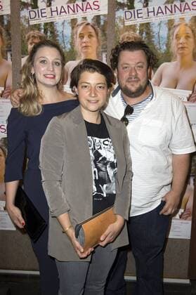 Anna König, Julia C. Kaiser und Till Butterbach bei der Premiere des Kinofilms Die Hannas im Hackesche Höfe Kino. Berlin, 04.08.2017 Foto:xF.xKernx xFuturexImage