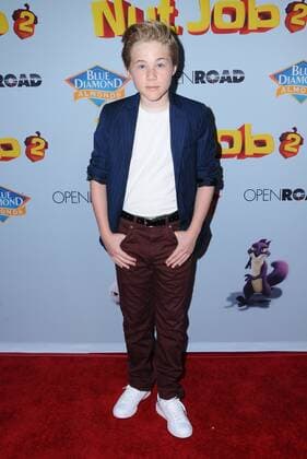 August 5, 2017 - Los Angeles, CA, U.S. - 05 August 2017 - Los Angeles, California - Casey Simpson. World premiere of Nut Job 2: Nutty by Nature held at Regal Cinema at L.A. Live in Los Angeles. Photo Credit: AdMedia Los Angeles U.S. - ZUMAa123 20170805_zaa_a123_019 Copyright: xBirdiexThompsonx