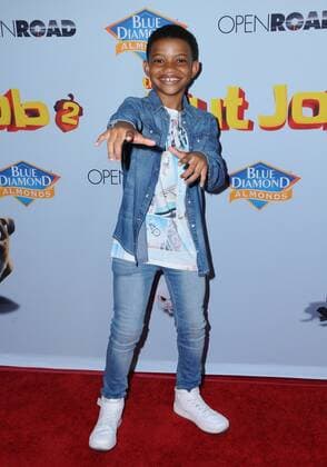 August 5, 2017 - Los Angeles, CA, U.S. - 05 August 2017 - Los Angeles, California - Lonnie Chavis. World premiere of Nut Job 2: Nutty by Nature held at Regal Cinema at L.A. Live in Los Angeles. Photo Credit: AdMedia Los Angeles U.S. - ZUMAa123 20170805_zaa_a123_029 Copyright: xBirdiexThompsonx