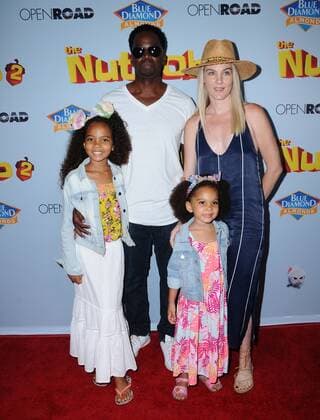 August 5, 2017 - Los Angeles, CA, U.S. - 05 August 2017 - Los Angeles, California - Harold Perrineau. World premiere of Nut Job 2: Nutty by Nature held at Regal Cinema at L.A. Live in Los Angeles. Photo Credit: AdMedia Los Angeles U.S. - ZUMAa123 20170805_zaa_a123_050 Copyright: xBirdiexThompsonx
