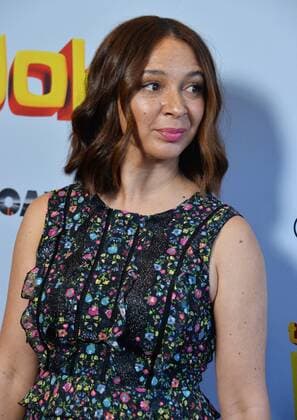 Cast member Maya Rudolph, the voice of Precious in the animated motion picture comedy The Nut Job 2: Nutty by Nature attends the premiere of the film at Regal Cinemas LA Live in Los Angeles on August 5, 2017. Storyline: Following the events of the first film, Surly and his friends must stop Oakton City s mayor from destroying their home to make way for a dysfunctional amusement park.  LAP2017080504 JIMxRUYMEN