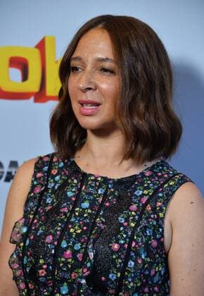 Cast member Maya Rudolph, the voice of Precious in the animated motion picture comedy The Nut Job 2: Nutty by Nature attends the premiere of the film at Regal Cinemas LA Live in Los Angeles on August 5, 2017. Storyline: Following the events of the first film, Surly and his friends must stop Oakton City s mayor from destroying their home to make way for a dysfunctional amusement park.  LAP2017080539 JIMxRUYMEN