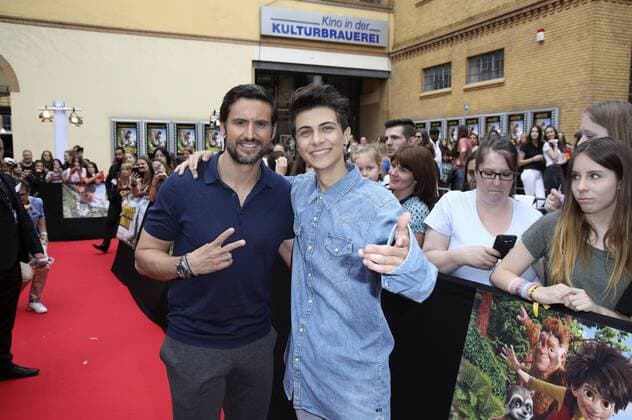 Tom Beck und Lukas Rieger bei der Premiere des Kinofilms Bigfoot Junior The Son of Bigfoot im Kino in der Kulturbrauerei. Berlin, 06.08.2017 Foto:xS.xGabschx xFuturexImage