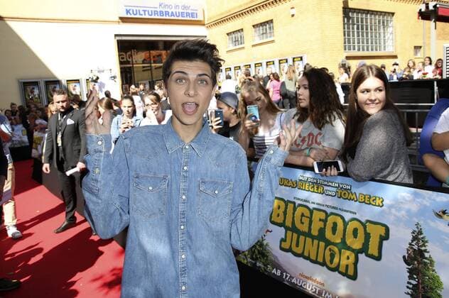 Lukas Rieger bei der Premiere des Kinofilms Bigfoot Junior The Son of Bigfoot im Kino in der Kulturbrauerei. Berlin, 06.08.2017 Foto:xS.xGabschx xFuturexImage