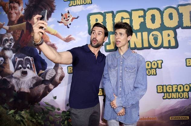 Tom Beck und Lukas Rieger bei der Premiere des Kinofilms Bigfoot Junior The Son of Bigfoot im Kino in der Kulturbrauerei. Berlin, 06.08.2017 Foto:xS.xGabschx xFuturexImage