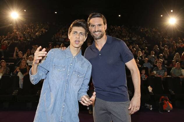 Lukas Rieger und Tom Beck bei der Premiere des Kinofilms Bigfoot Junior The Son of Bigfoot im Kino in der Kulturbrauerei. Berlin, 06.08.2017 Foto:xS.xGabschx xFuturexImage