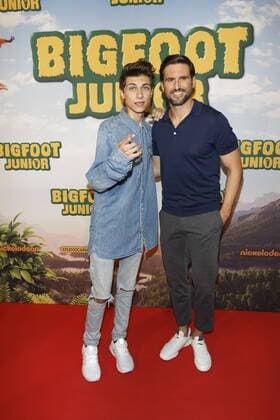 Lukas Rieger und Tom Beck - Deutschlandpremiere von BIGFOOT JUNIOR in Berlin am 06.08.2017. Deutschlandpremiere BIGFOOT JUNIOR