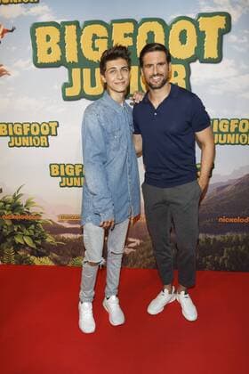 Lukas Rieger und Tom Beck - Deutschlandpremiere von BIGFOOT JUNIOR in Berlin am 06.08.2017. Deutschlandpremiere BIGFOOT JUNIOR