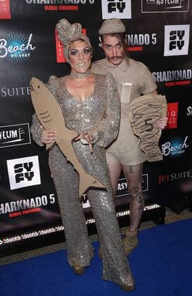 August 6, 2017 - Las Vegas, NV, U.S. - 06 August 2017 - Las Vegas, NV - Miss Behave. Sharknado 5 Global Swarming red carpet premiere at Linq Hotel and Casino. Photo Credit: MJT AdMedia Las Vegas U.S. - ZUMAa123 20170806_zaa_a123_031 Copyright: xMjtAdmediax