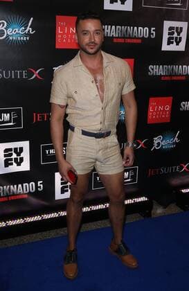 August 6, 2017 - Las Vegas, NV, U.S. - 06 August 2017 - Las Vegas, NV - Jai Rodriguez. Sharknado 5 Global Swarming red carpet premiere at Linq Hotel and Casino. Photo Credit: MJT AdMedia Las Vegas U.S. - ZUMAa123 20170806_zaa_a123_079 Copyright: xMjtAdmediax