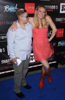 August 6, 2017 - Las Vegas, NV, U.S. - 06 August 2017 - Las Vegas, NV - Dominique Swain. Sharknado 5 Global Swarming red carpet premiere at Linq Hotel and Casino. Photo Credit: MJT AdMedia Las Vegas U.S. - ZUMAa123 20170806_zaa_a123_103 Copyright: xMjtAdmediax