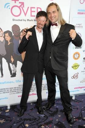 Darren Kent and Mark Haldor attend the Crossing Over Film Premiere at Cineworld in London. AUGUST 6th 2017  TSTx171754