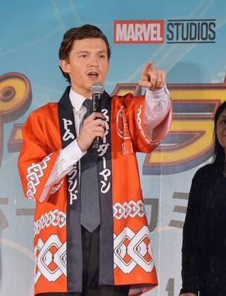 Actor Tom Holland attends the Japan premiere for the film Spider-Man: Homecoming in Tokyo, Japan on August 7, 2017.  TKP2017080799 KEIZOxMORI