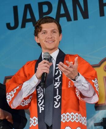 Actor Tom Holland attends the Japan premiere for the film Spider-Man: Homecoming in Tokyo, Japan on August 7, 2017.  TKP2017080712 KEIZOxMORI