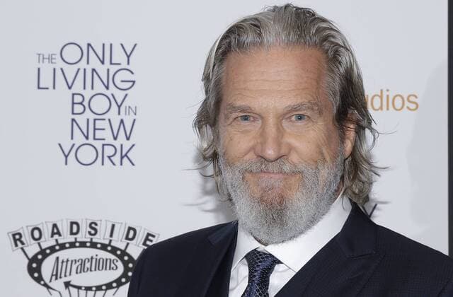 Jeff Bridges arrives on the red carpet at The Only Living Boy In New York New York Premiere at The Museum of Modern Art on August 7, 2017 in New York City.  NYP20170807145 JOHNxANGELILLO