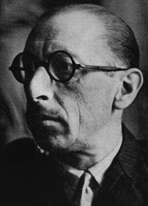 Photograph of Igor Stravinsky (1882-1971) a Russian composer, pianist, and conductor. Dated 20th Century WorldxHistoryxArchive 917_05_WHA_095_0684