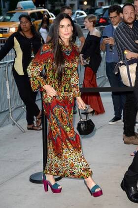 Good Time film Premiere Demi Moore New York France  538730