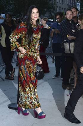 Demi Moore bei der Premiere des Kinofilms Good Times im SVA Theater. New York, 08.08.2017 Foto:xD.xVanxTinex xFuturexImage