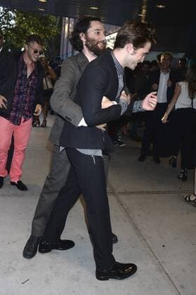 Josh Safdie, Robert Pattinson bei der Premiere des Kinofilms Good Times im SVA Theater. New York, 08.08.2017 Foto:xD.xVanxTinex xFuturexImage
