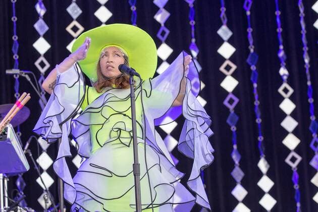 August 11, 2017 - San Francisco, California, U.S - YUKIMI NAGANO of Little Dragon during the Outside Lands Music Festival at Golden Gate Park in San Francisco, California San Francisco U.S. - ZUMAs135 20170811_zap_s135_026 Copyright: xDanielxDeSloverx