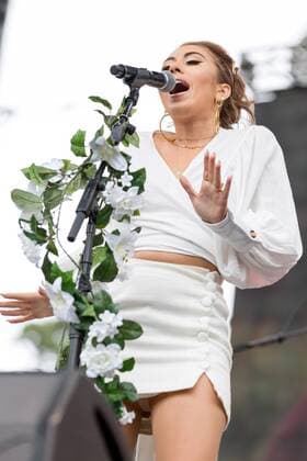 August 11, 2017 - San Francisco, California, U.S - KARLY LOAIZA of Kali Uchis during the Outside Lands Music Festival at Golden Gate Park in San Francisco, California San Francisco U.S. - ZUMAs135 20170811_zap_s135_041 Copyright: xDanielxDeSloverx