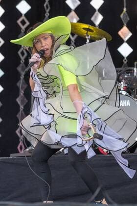 August 11, 2017 - San Francisco, California, U.S - YUKIMI NAGANO of Little Dragon during the Outside Lands Music Festival at Golden Gate Park in San Francisco, California San Francisco U.S. - ZUMAs135 20170811_zap_s135_053 Copyright: xDanielxDeSloverx