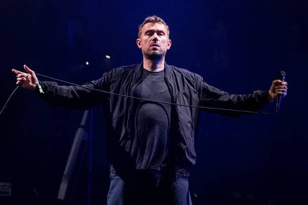 August 11, 2017 - San Francisco, California, U.S - DAMON ALBARN of Gorillaz during the Outside Lands Music Festival at Golden Gate Park in San Francisco, California San Francisco U.S. - ZUMAs135 20170811_zap_s135_060 Copyright: xDanielxDeSloverx