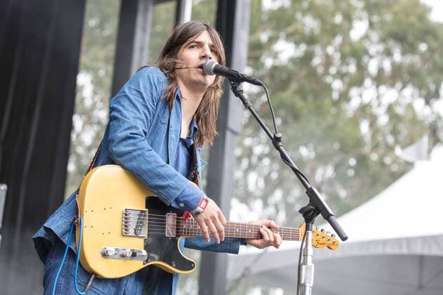 August 12, 2017 - San Francisco, California, U.S - BRIAN D ADDARIO of The Lemon Twigs during the Outside Lands Music Festival at Golden Gate Park in San Francisco, California San Francisco U.S. - ZUMAs135 20170812_zap_s135_016 Copyright: xDanielxDeSloverx