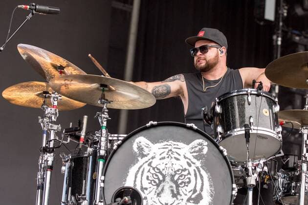 August 12, 2017 - San Francisco, California, U.S - BEN THATCHER of Royal Blood during the Outside Lands Music Festival at Golden Gate Park in San Francisco, California San Francisco U.S. - ZUMAs135 20170812_zap_s135_018 Copyright: xDanielxDeSloverx