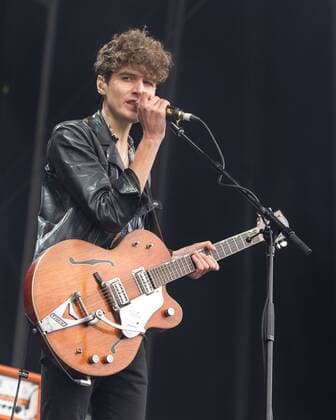August 12, 2017 - San Francisco, California, U.S - JAMES EDWARD BAGSHAW of Temples during the Outside Lands Music Festival at Golden Gate Park in San Francisco, California San Francisco U.S. - ZUMAs135 20170812_zap_s135_035 Copyright: xDanielxDeSloverx