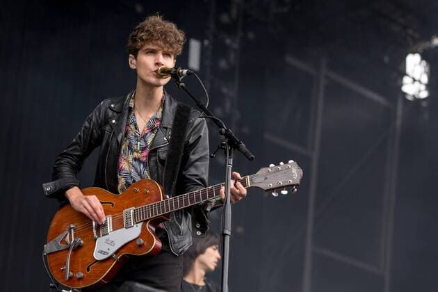 August 12, 2017 - San Francisco, California, U.S - JAMES EDWARD BAGSHAW of Temples during the Outside Lands Music Festival at Golden Gate Park in San Francisco, California San Francisco U.S. - ZUMAs135 20170812_zap_s135_041 Copyright: xDanielxDeSloverx