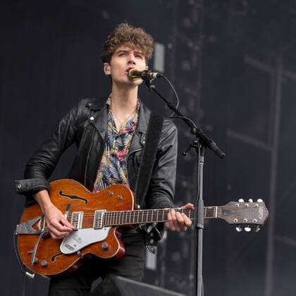 August 12, 2017 - San Francisco, California, U.S - JAMES EDWARD BAGSHAW of Temples during the Outside Lands Music Festival at Golden Gate Park in San Francisco, California San Francisco U.S. - ZUMAs135 20170812_zap_s135_051 Copyright: xDanielxDeSloverx