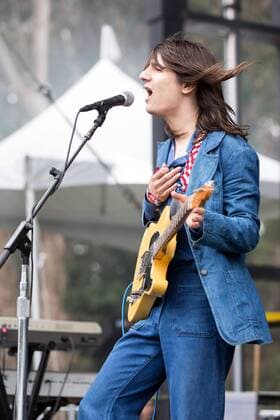 August 12, 2017 - San Francisco, California, U.S - BRIAN D ADDARIO of The Lemon Twigs during the Outside Lands Music Festival at Golden Gate Park in San Francisco, California San Francisco U.S. - ZUMAs135 20170812_zap_s135_063 Copyright: xDanielxDeSloverx