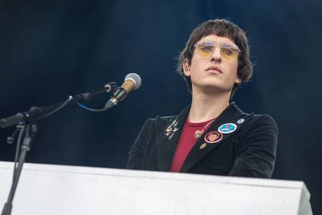 August 12, 2017 - San Francisco, California, U.S - ADAM THOMAS SMITH of Temples during the Outside Lands Music Festival at Golden Gate Park in San Francisco, California San Francisco U.S. - ZUMAs135 20170812_zap_s135_067 Copyright: xDanielxDeSloverx