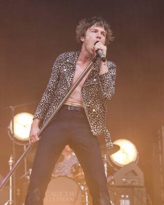 August 12, 2017 - San Francisco, California, U.S - MATT SHULTZ of Cage the Elephant during the Outside Lands Music Festival at Golden Gate Park in San Francisco, California San Francisco U.S. - ZUMAs135 20170812_zap_s135_075 Copyright: xDanielxDeSloverx