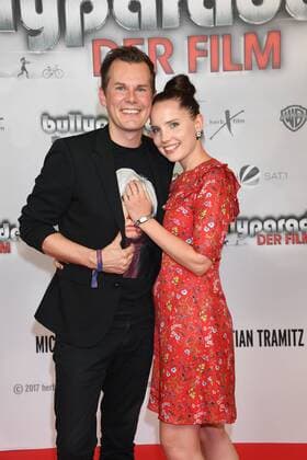 Malte Arkona mit Ehefrau Anna Weltpremiere - bullyparade Der Film Mathäser Filmpalast Kino, Fernsehen München 13. August 2017