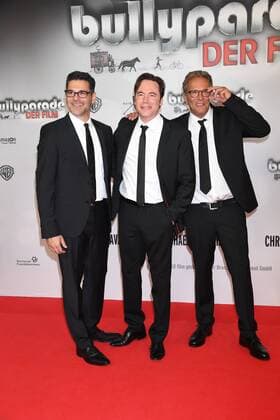Rick Kavanian, Michael Bully Herbig und Christian Tramitz Weltpremiere - bullyparade Der Film Mathäser Filmpalast Kino, Fernsehen München 13. August 2017