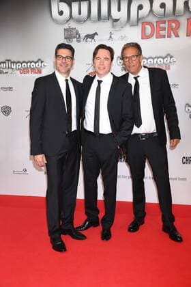 Rick Kavanian, Michael Bully Herbig und Christian Tramitz Weltpremiere - bullyparade Der Film Mathäser Filmpalast Kino, Fernsehen München 13. August 2017
